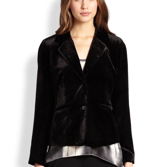 eileen fisher velvet jacket sale